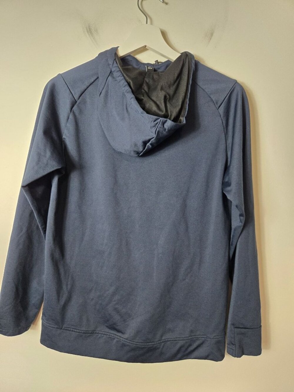 UNRL Youth Size L Crossover Hoodie II Pullover Midweight Sweatshirt Navy - Picture 6 of 10